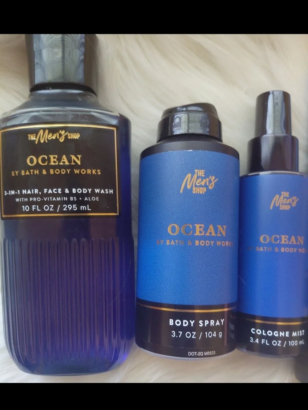 Ocean Men’s Grooming Set – Blue